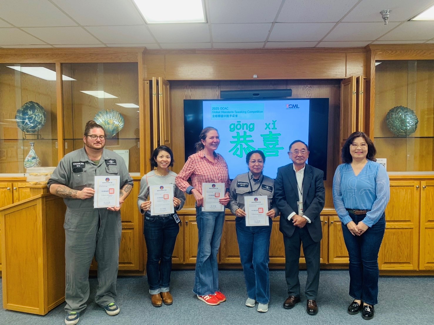 臺塑TCML全球口說爭霸賽總決賽學員