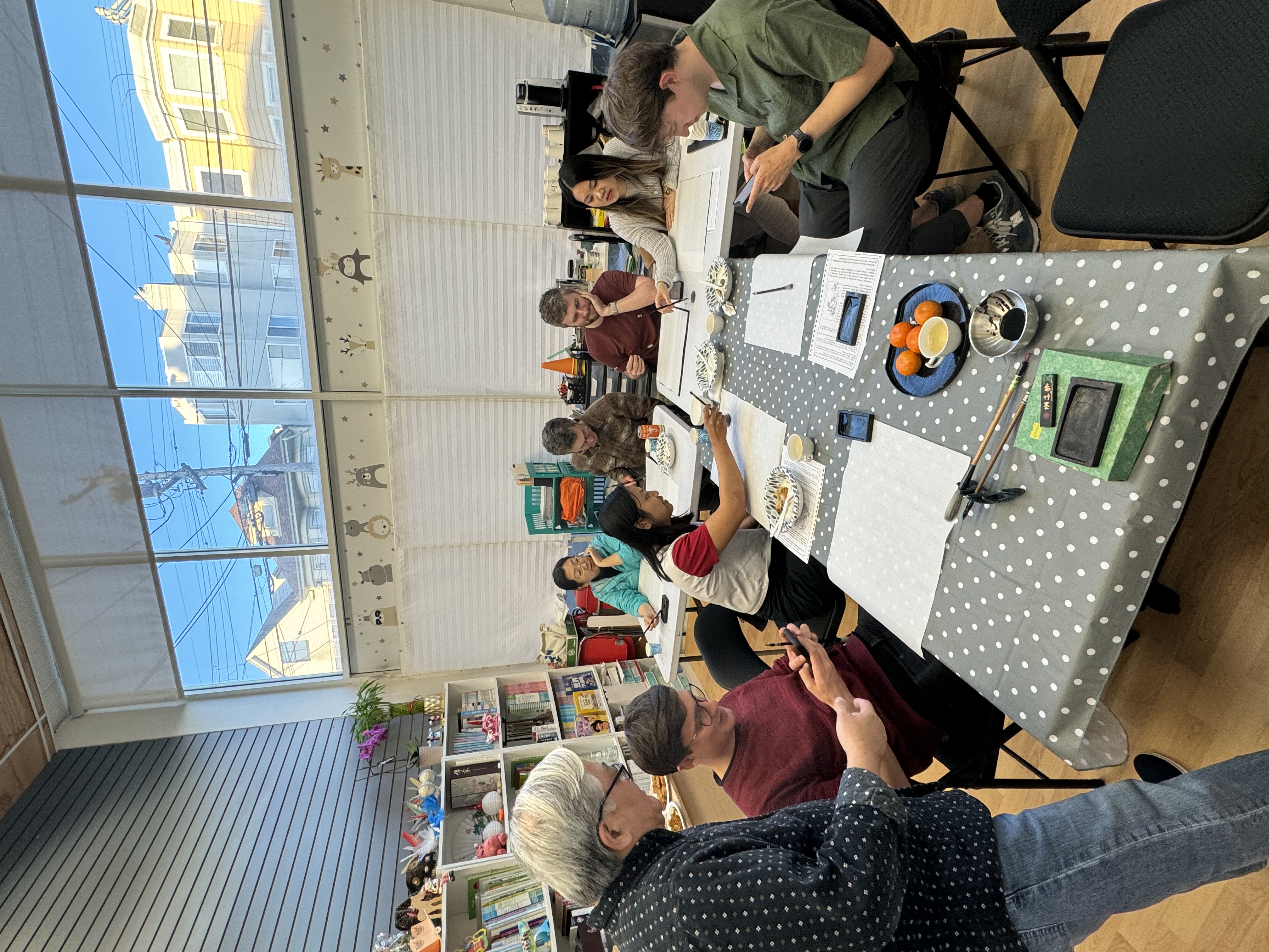 TCML-北加中華文化學習中心，文化書法課2